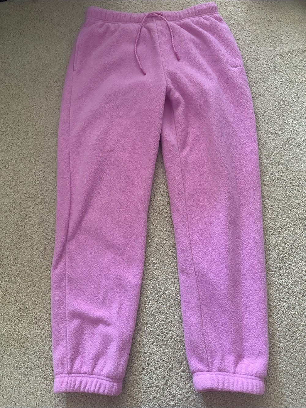 Outdoor Voices Pink Fleece Joggers
